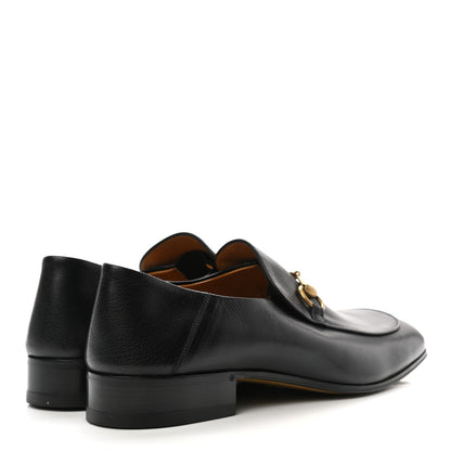 Gucci Goatskin Mens Horsebit Loafers 9 Black 4 of 8