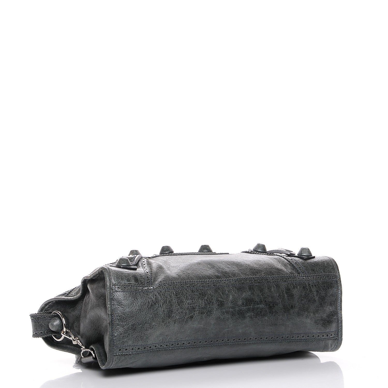 Balenciaga Agneau Giant Brogues Hardware City Anthracite 5 of 8