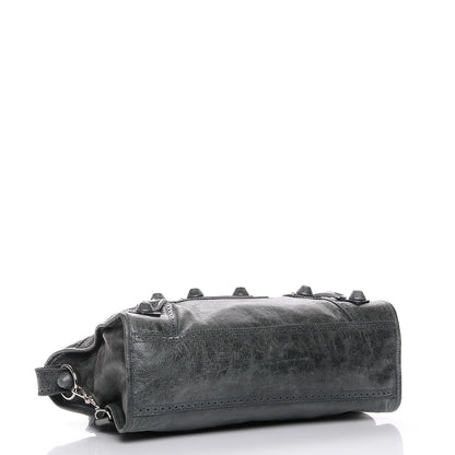 Balenciaga Agneau Giant Brogues Hardware City Anthracite 5 of 8