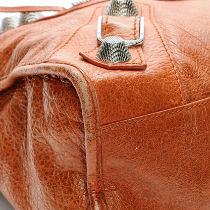 Balenciaga Agneau Giant 21 Silver Hardware City Orange Brulee 11 of 11