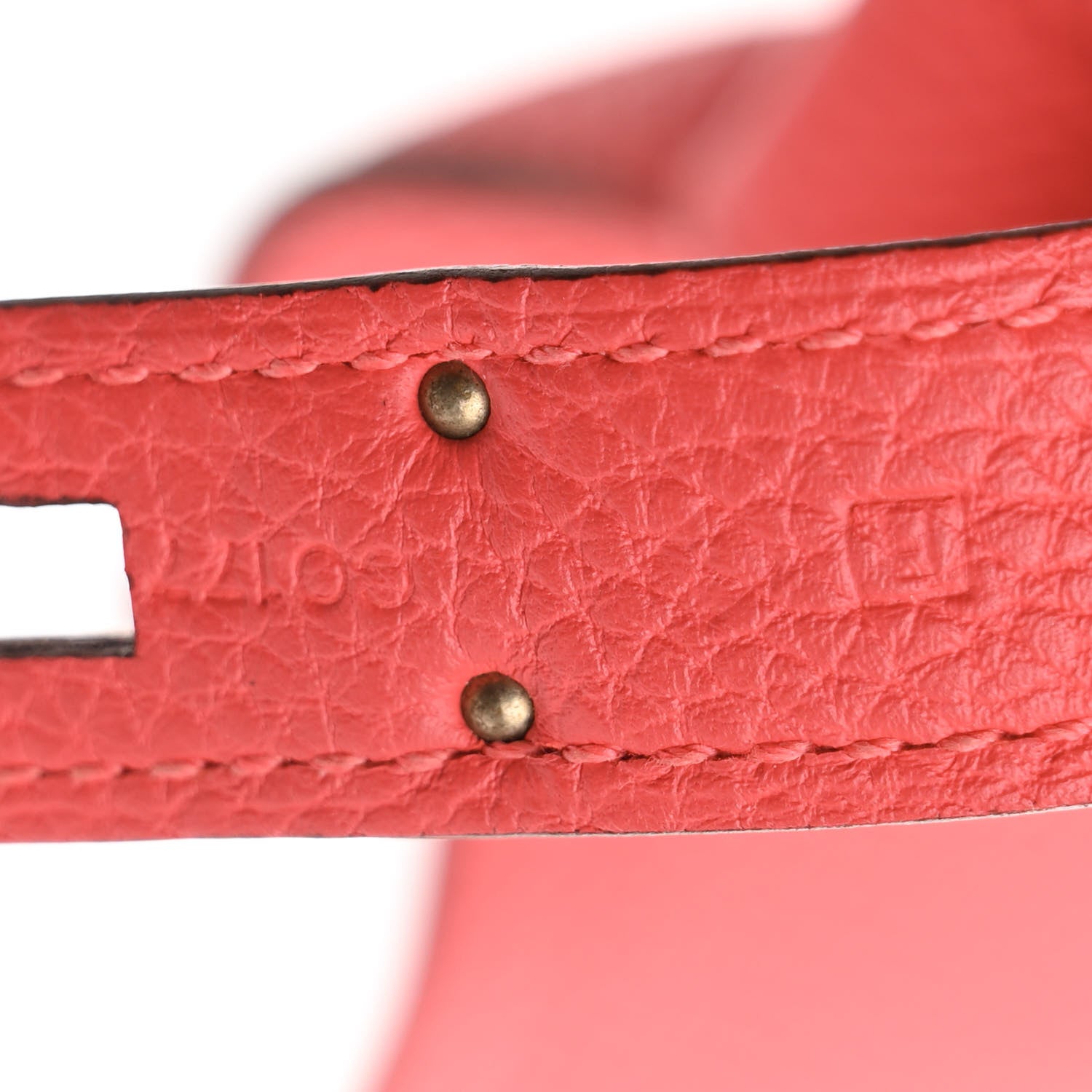 Hermes Togo Kelly Retourne 35 Rouge Casaque 6 of 13