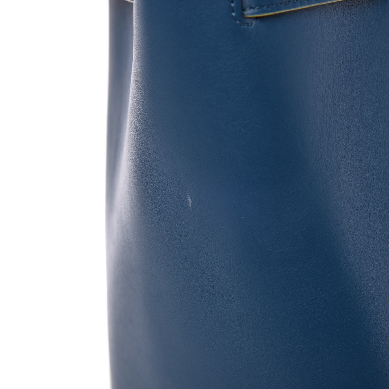 Celine Smooth Calfskin Small Tassel Cabas Phantom Deep Blue 6 of 7