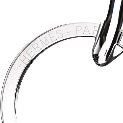 Hermes Palladium Cheval Key Ring 3 of 3