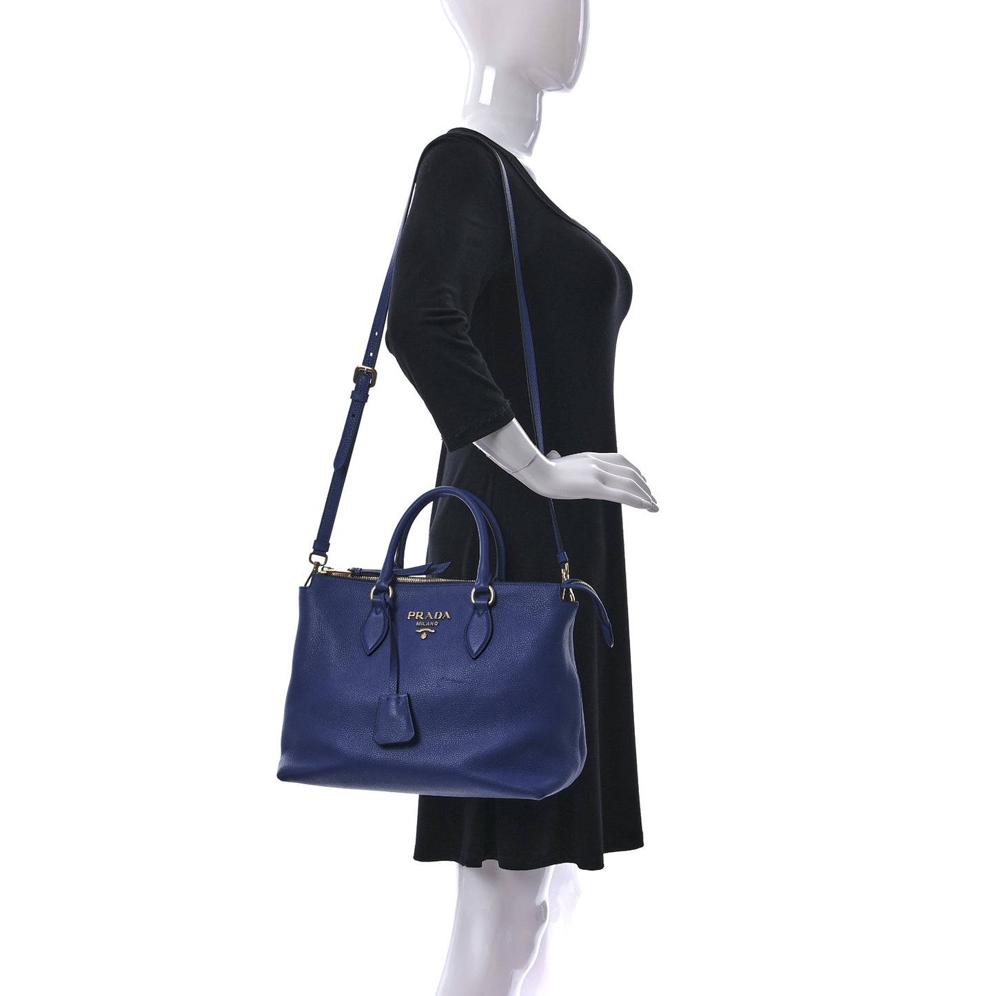 Vitello Phenix Tote Royal
