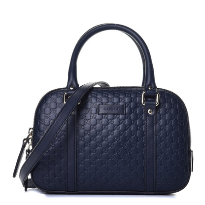 Gucci Soft Microguccissima Small Crossbody Bag Blue 1 of 8