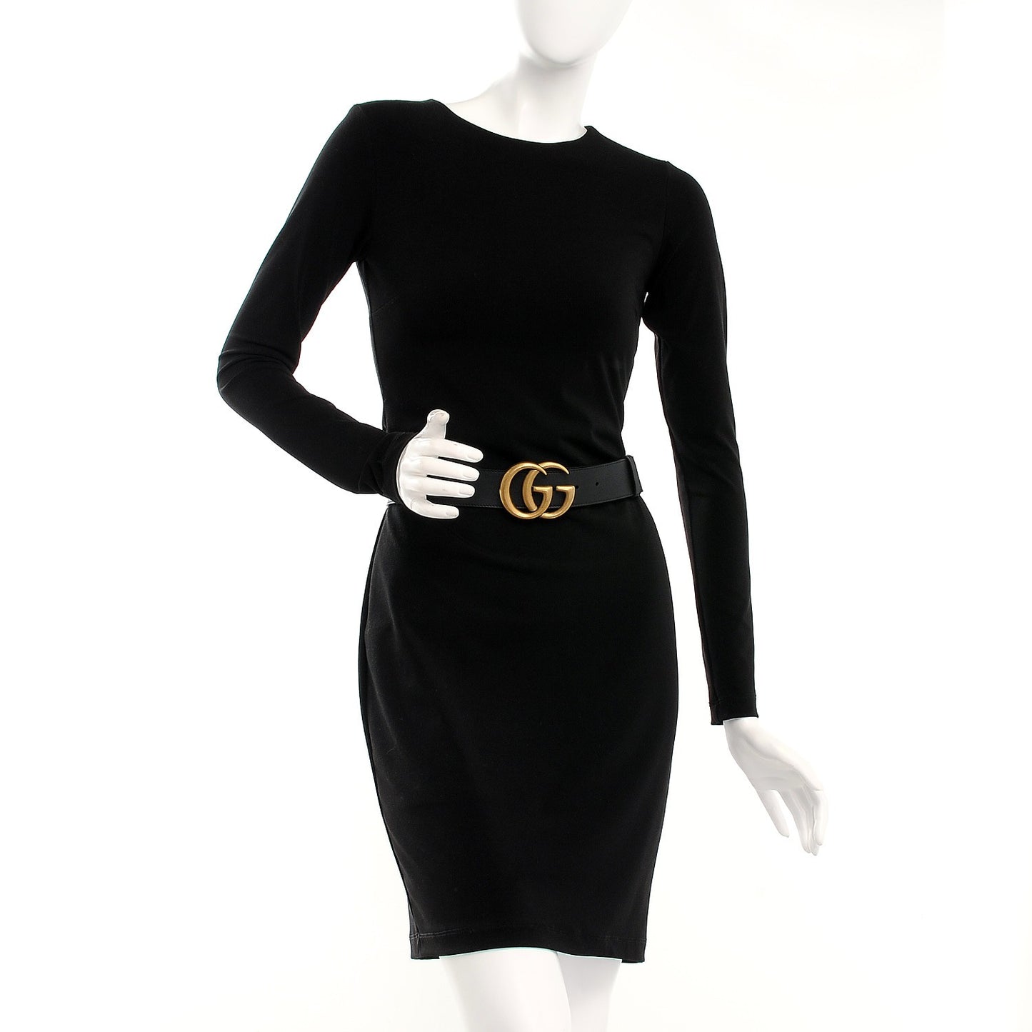 Calfskin Double G 40mm Belt 80 32 Black