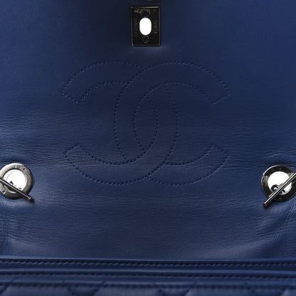 Chanel Lambskin Quilted Medium Trendy CC Flap Dual Handle Blue 11 of 12