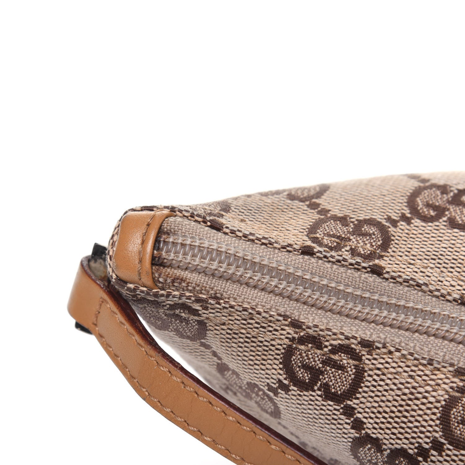 Gucci Monogram Boat Pochette Brown 13 of 16