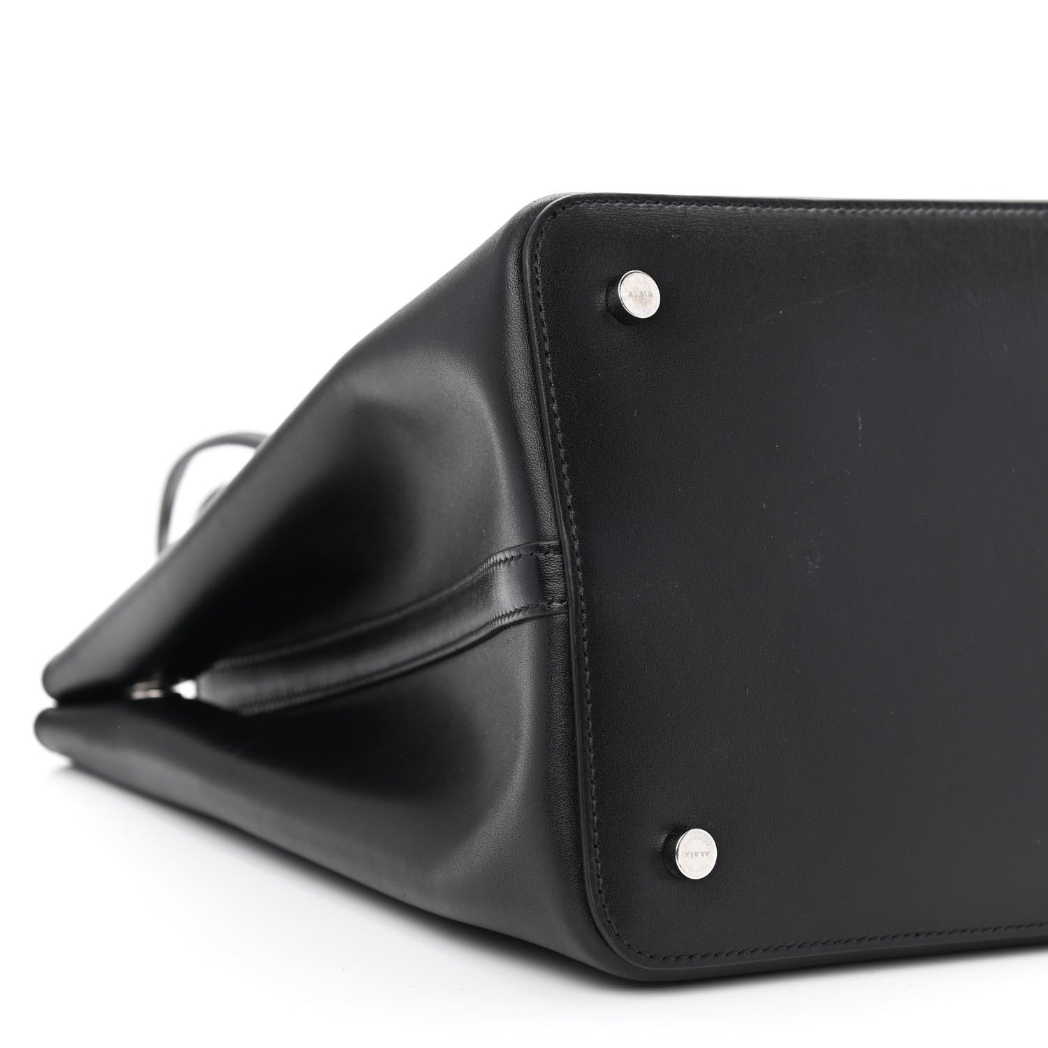 Alaia Calfskin Laser Cut Mina 32 Bag Black 11 of 13
