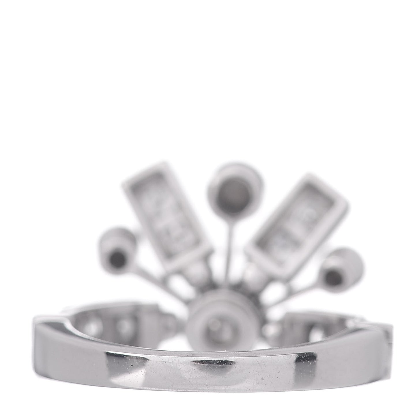 18K White Gold Diamond Astrale Fireworks Ring 50 5.25