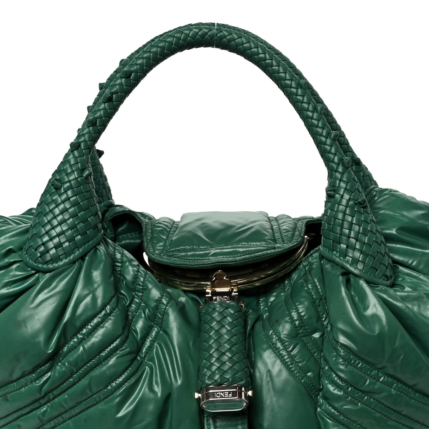 Fendi Nylon Moncler Spy Verde 9 of 11