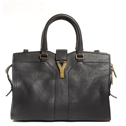 Saint Laurent Sheepskin Mini Cabas ChYc Light Seppia 1 of 8