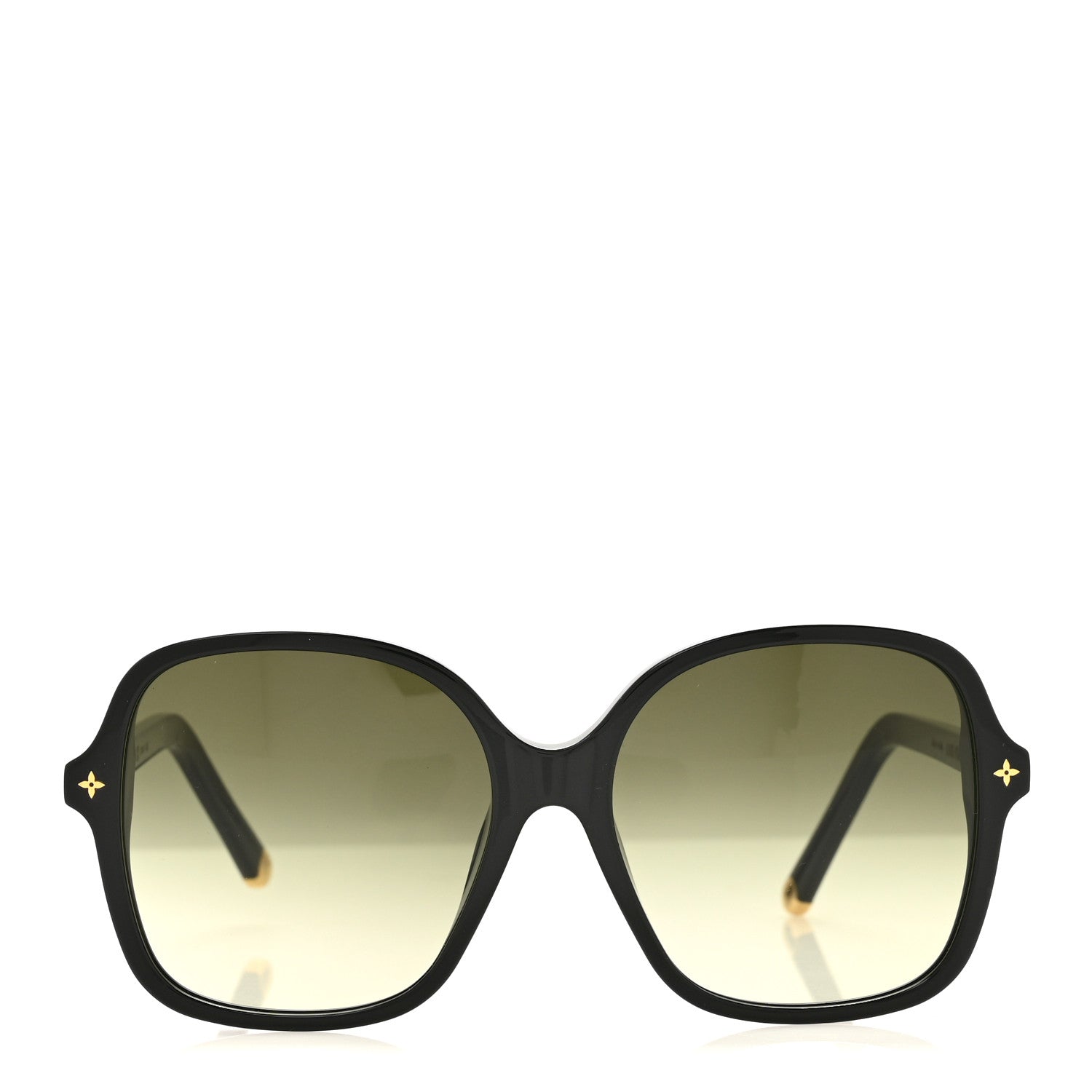 Louis Vuitton Acetate My Monogram Light Square Sunglasses Z1861E Black 2 of 7