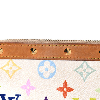 Louis Vuitton Monogram Multicolor Pochette Accessories White 15 of 23