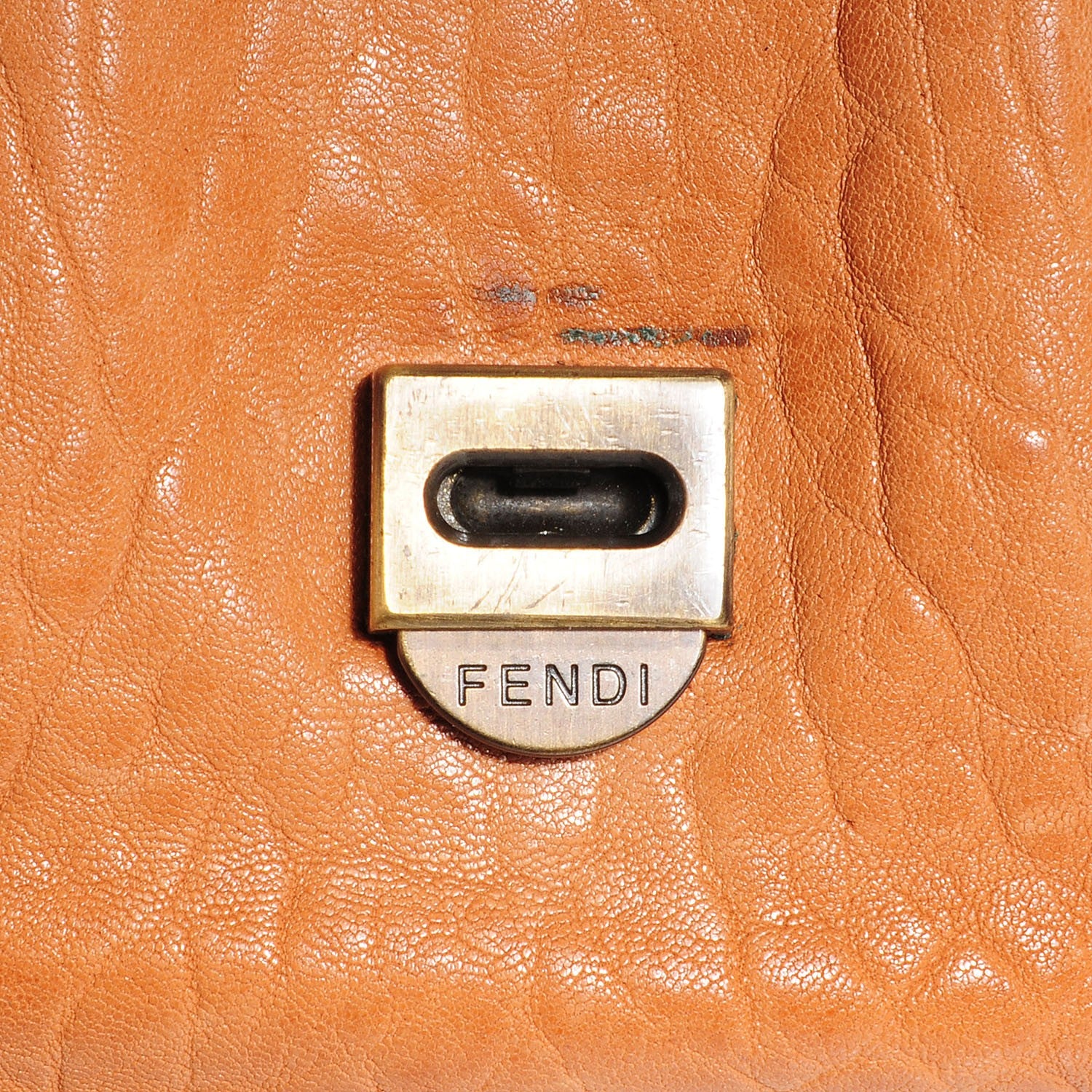 Fendi Nappa Patent B Bag Osso Black 8 of 8