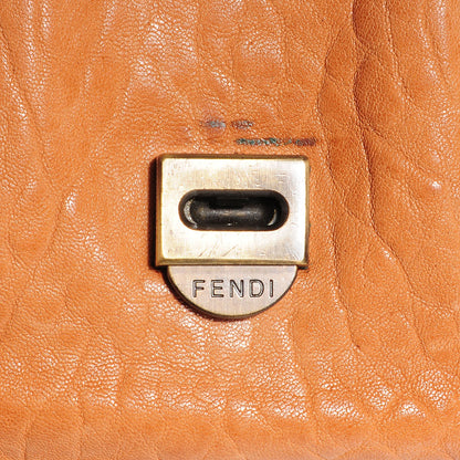 Fendi Nappa Patent B Bag Osso Black 8 of 8