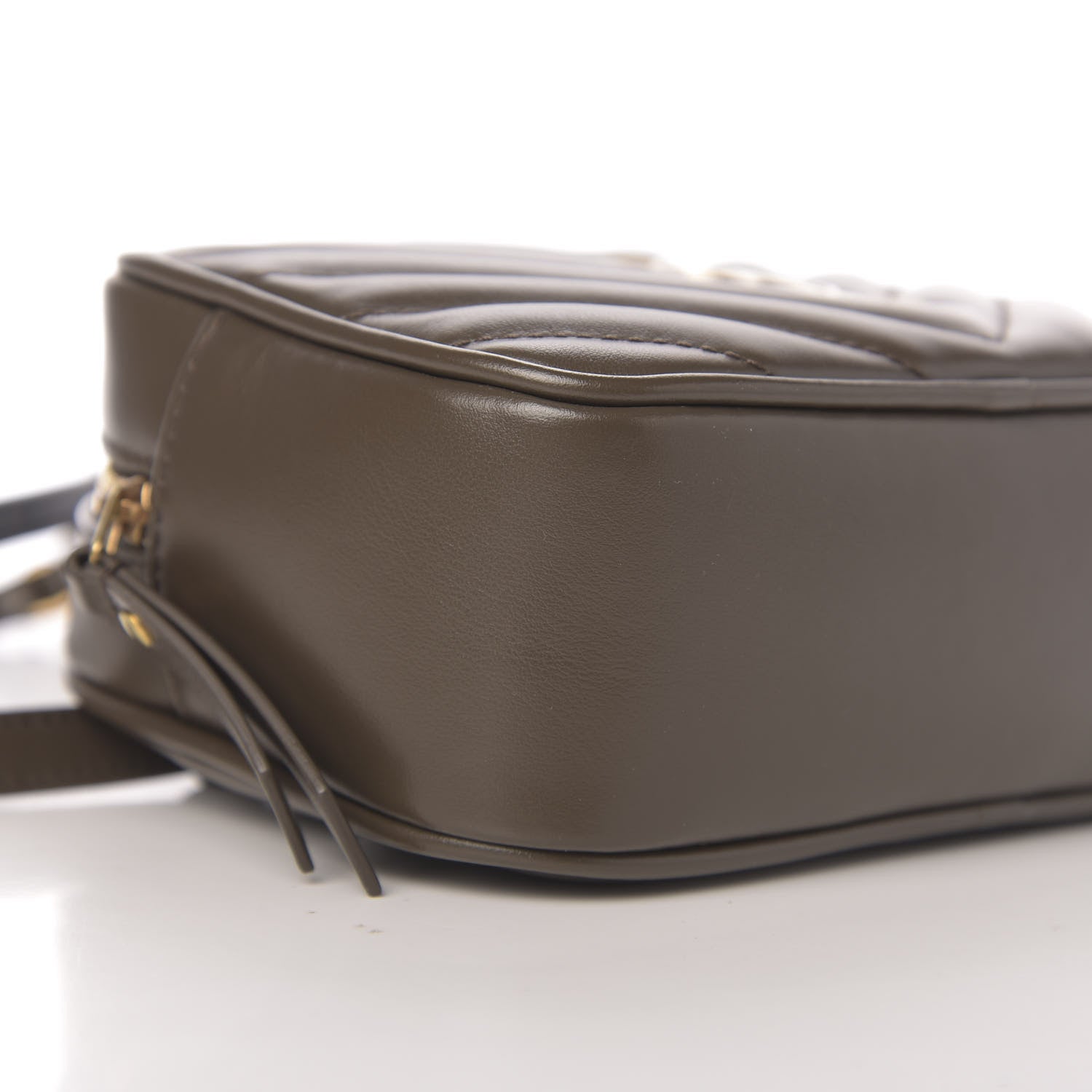 Saint Laurent Calfskin Matelasse Monogram Lou Belt Bag Faggio 5 of 7