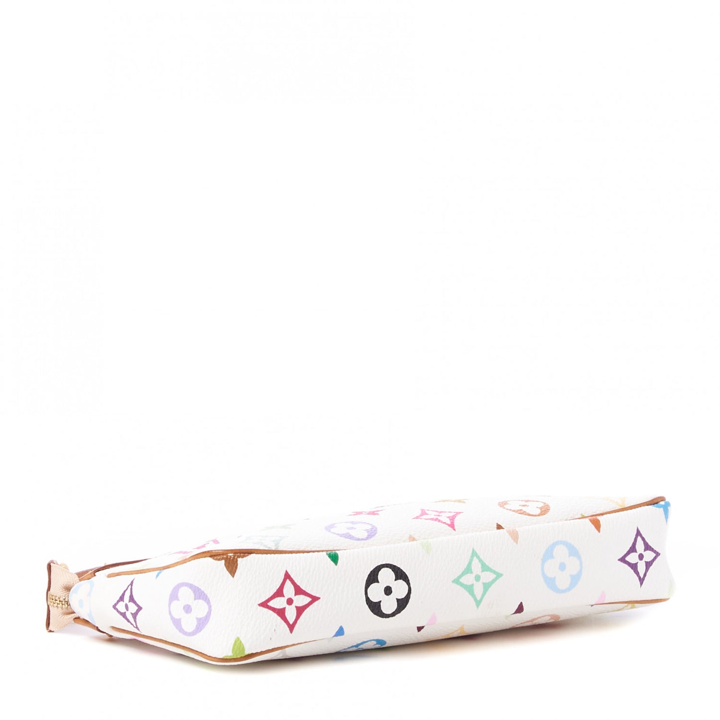 Monogram Multicolor Pochette Accessories White