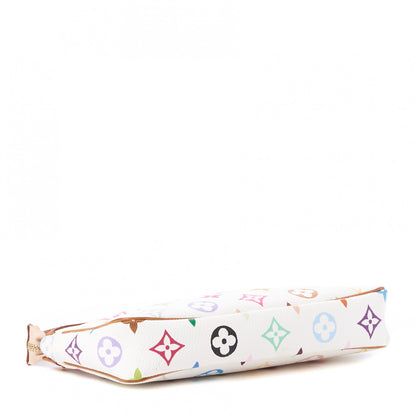 Louis Vuitton Monogram Multicolor Pochette Accessories White 3 of 7