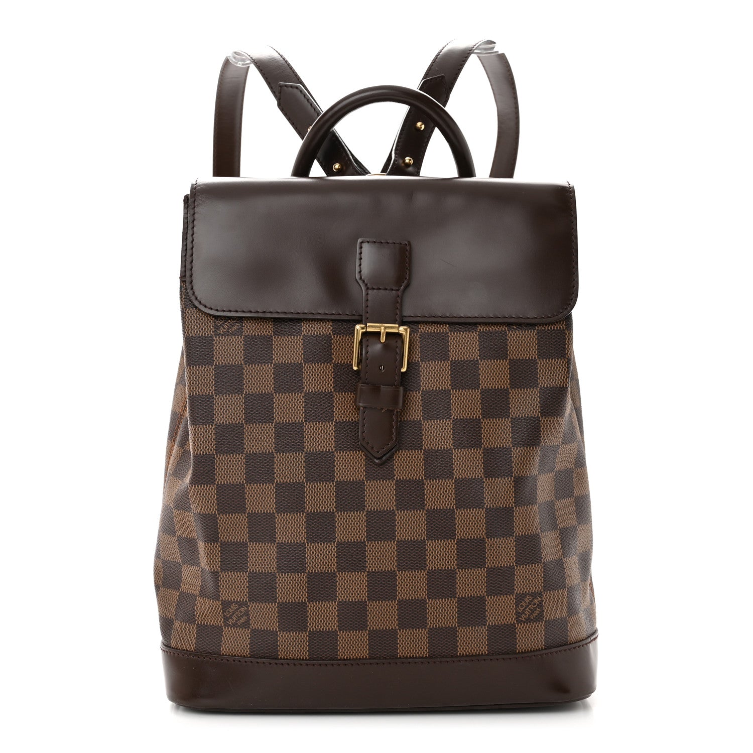 Louis Vuitton LOUIS VUITTON Damier Ebene Soho Backpack 1 of 11