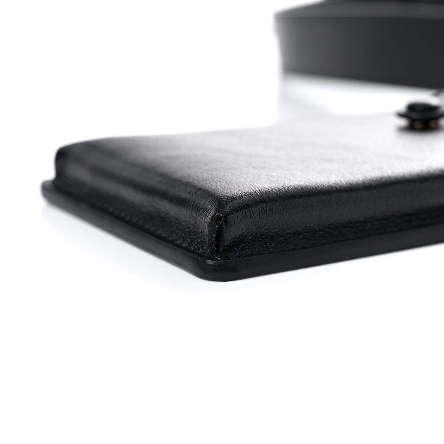 Fendi Vitello Glacier Utility Belt Pouch Black 6 of 10