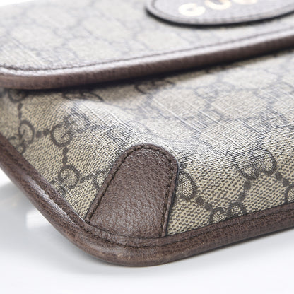 Gucci GG Supreme Monogram Neo Vintage Web Belt Bag Brown 13 of 15