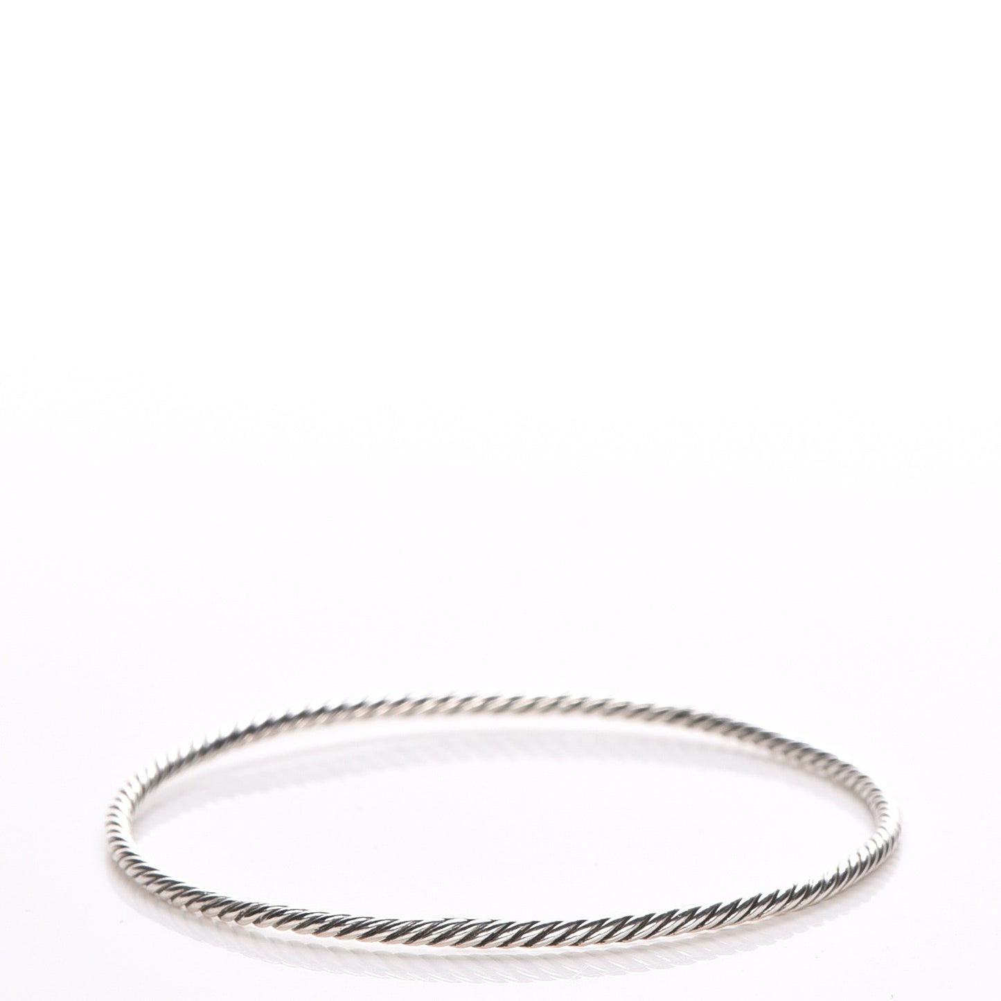 Sterling Silver 2.5mm Cable Bangle