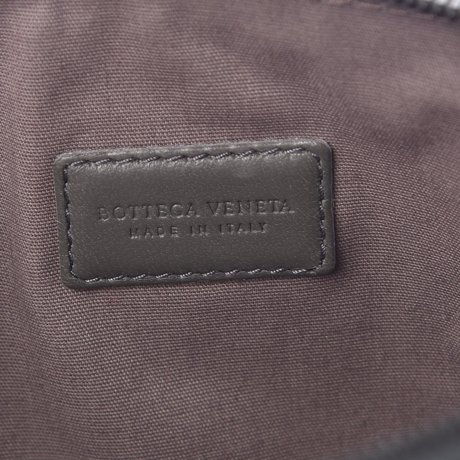 Bottega Veneta Nappa Intrecciato Cosmetic Pouch Grey 7 of 11