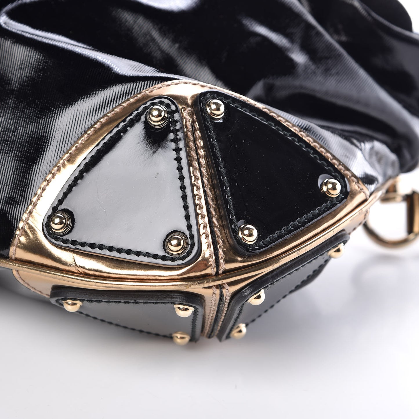 Coated Canvas Medium Indy Top Handle Hobo Black