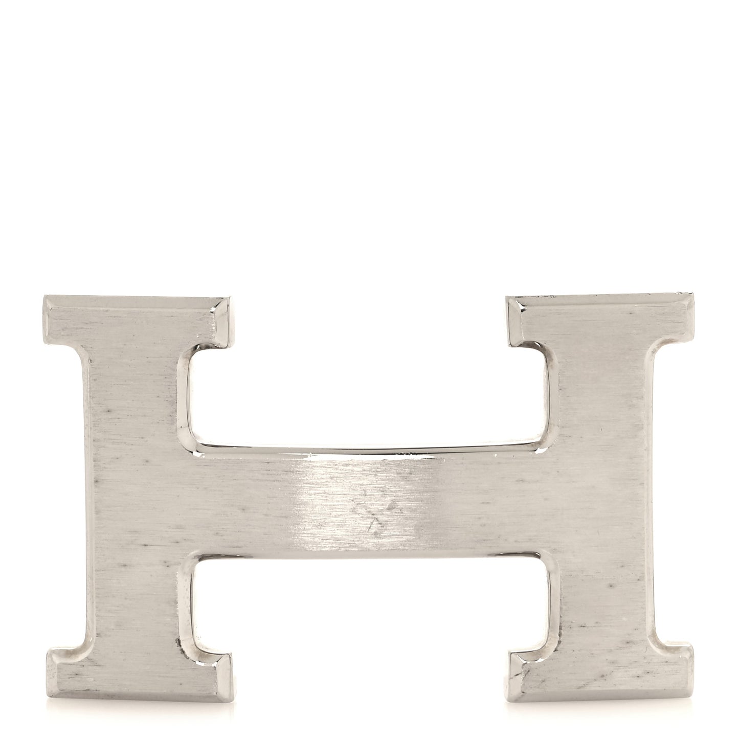 Brushed Palladium 32mm H Belt Buckle