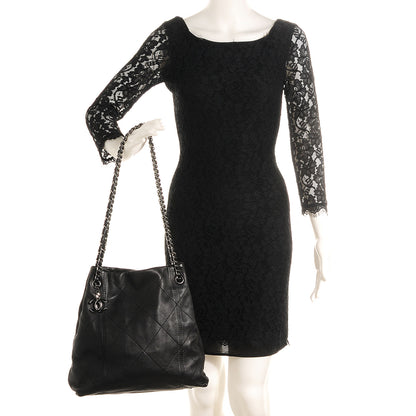 Chanel Lambskin Soft Touch Shoulder Bag Black 2 of 8
