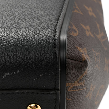 Louis Vuitton Calfskin Monogram Kimono Tote Black 11 of 11