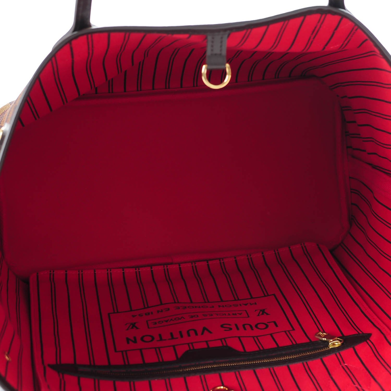 Louis Vuitton Damier Ebene Neverfull MM 5 of 8