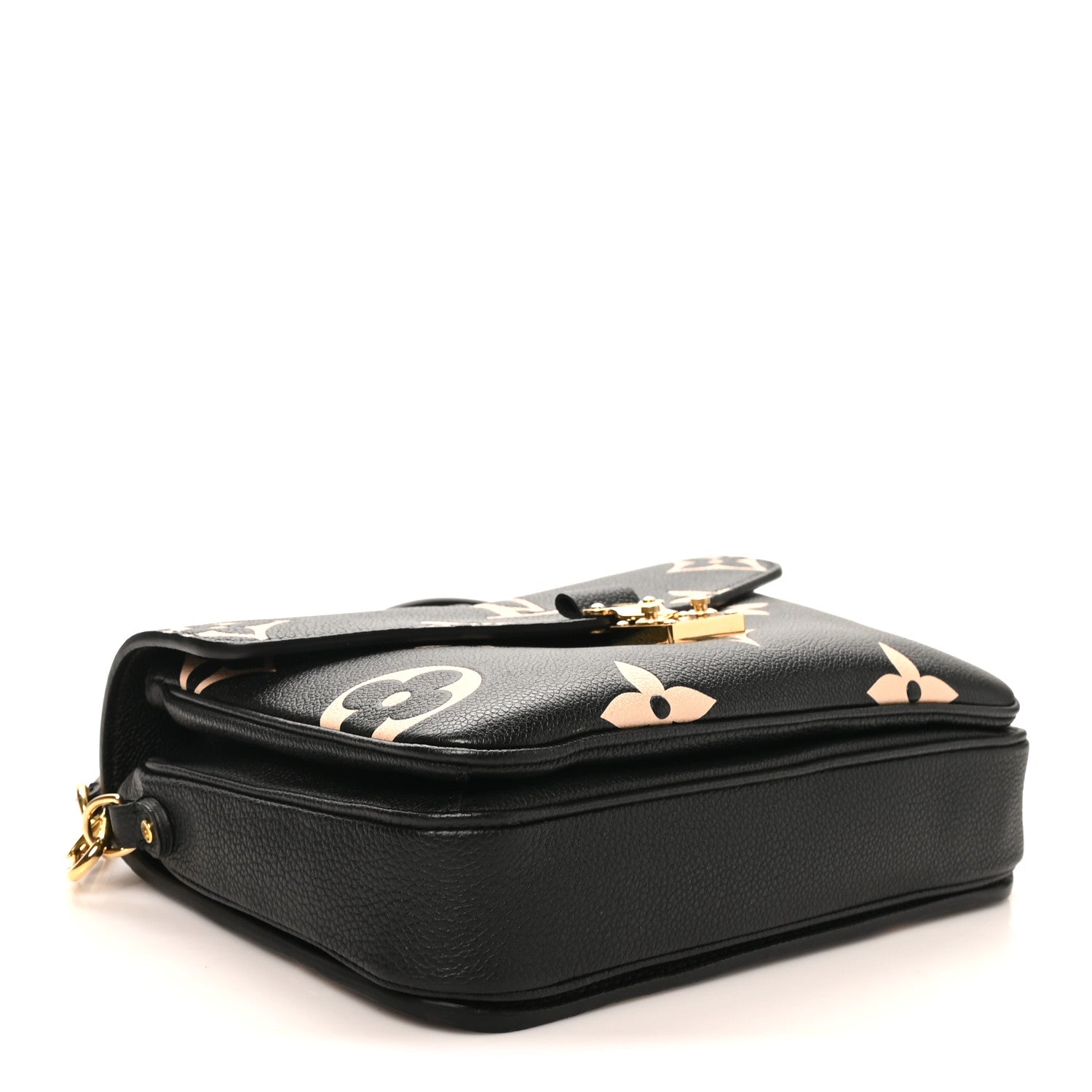 Louis Vuitton Empreinte Monogram Giant Pochette Metis Black Beige 4 of 9