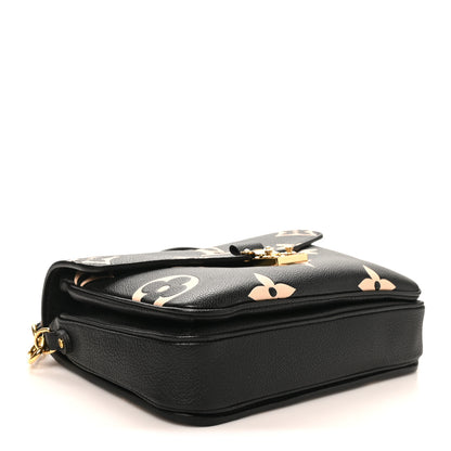 Louis Vuitton Empreinte Monogram Giant Pochette Metis Black Beige 4 of 9
