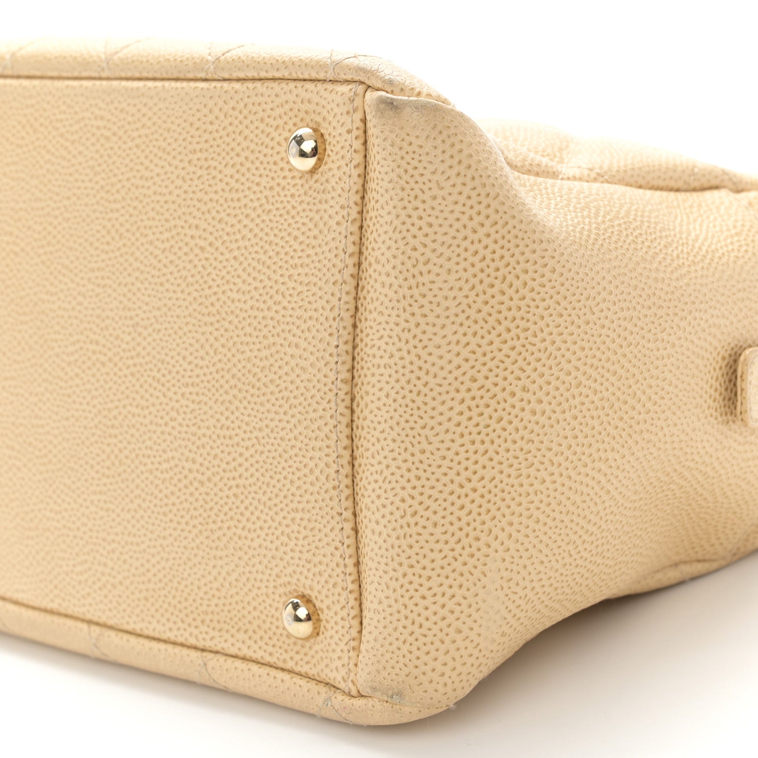 Chanel Caviar Quilted Petit Timeless Tote PTT Beige 10 of 12
