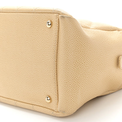 Chanel Caviar Quilted Petit Timeless Tote PTT Beige 10 of 12