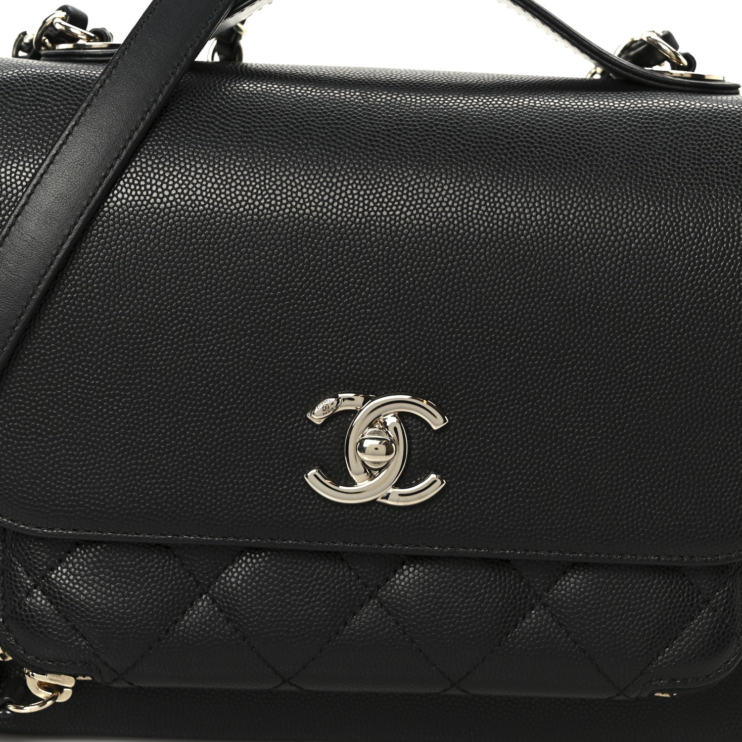 Chanel Caviar Quilted Medium Business Affinity Flap Black 9 of 12
