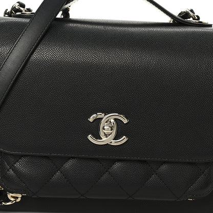 Chanel Caviar Quilted Medium Business Affinity Flap Black 9 of 12