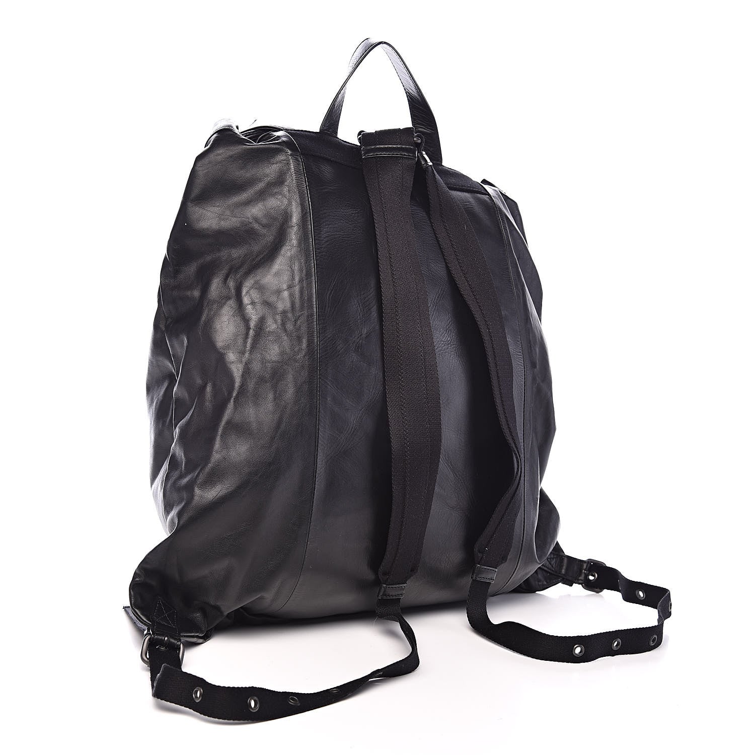 Bottega Veneta Light Calf Intrecciato Backpack Black 3 of 11