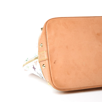 Louis Vuitton Monogram Multicolor Alma White 5 of 19