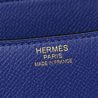 Hermes Epsom Constance 24 Bleu Electrique 7 of 12