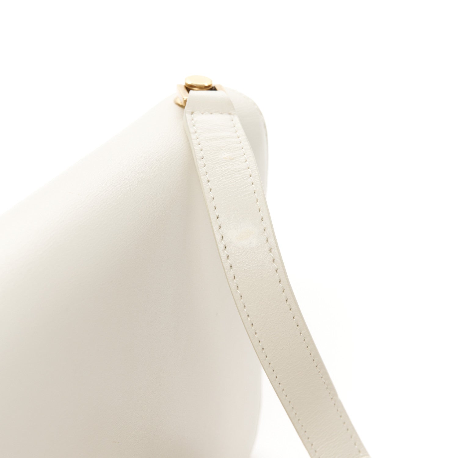 Saint Laurent Smooth Calfskin Carre Satchel Crema Soft 11 of 12