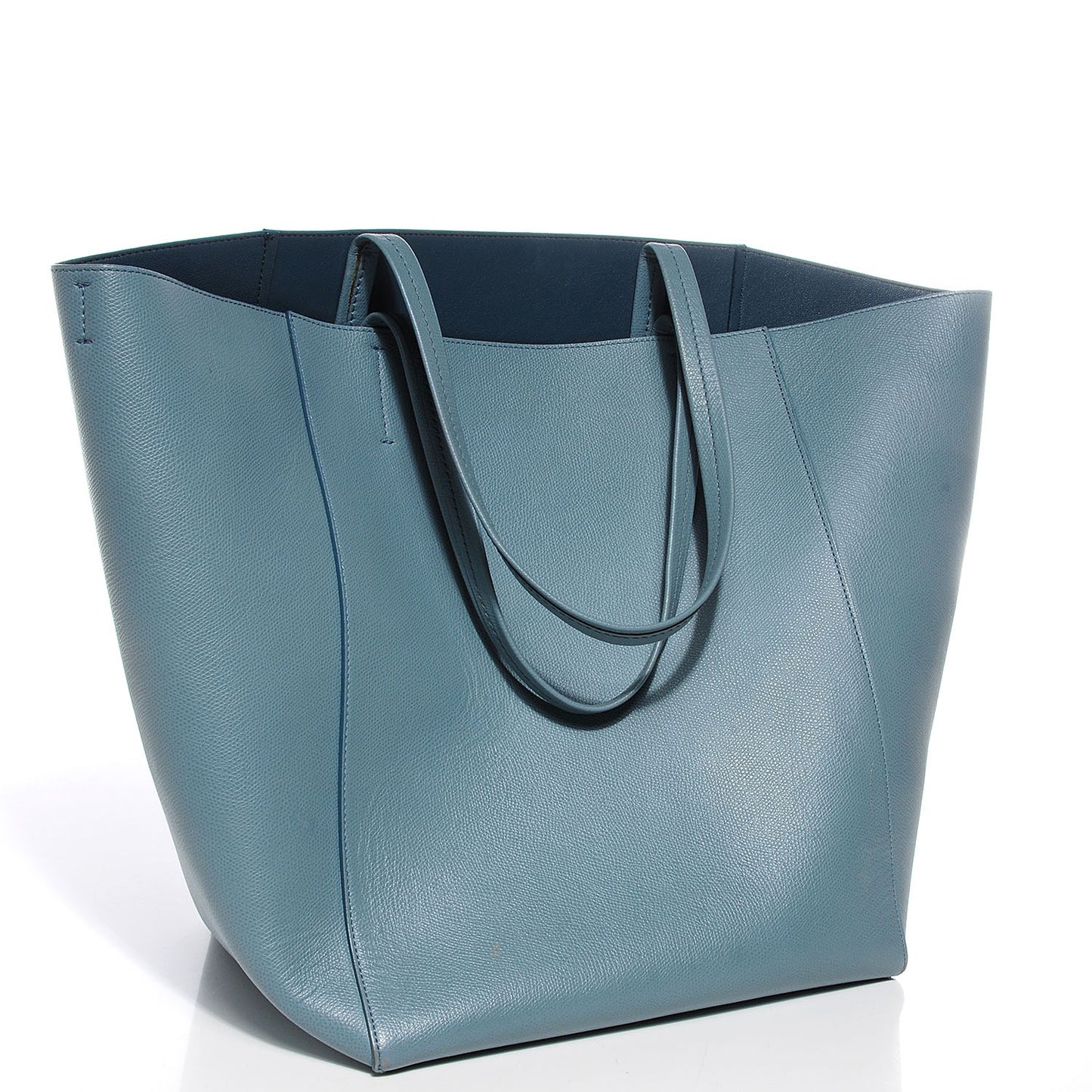 Grained Calfskin Medium Horizontal Cabas Phantom