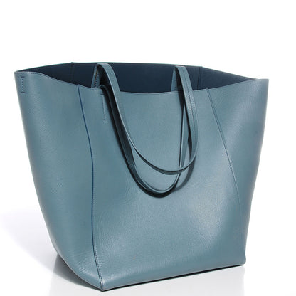 Celine Grained Calfskin Medium Horizontal Cabas Phantom 3 of 8