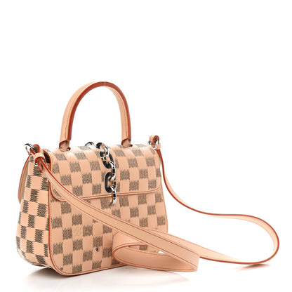 Louis Vuitton Damier Matel Chain It Bag PM 3 of 12
