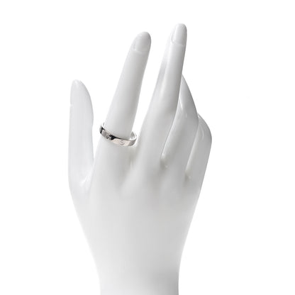 Cartier 18K White Gold 3.5mm LOVE Wedding Band Ring 61 9.5 2 of 4
