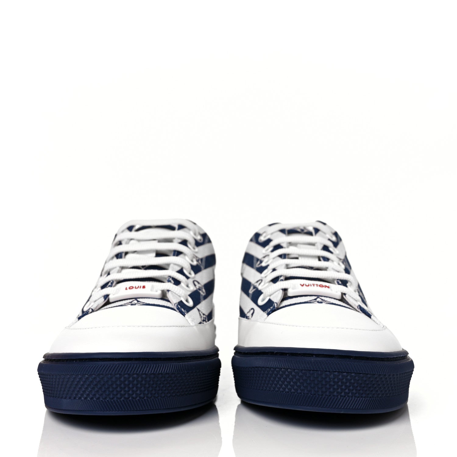 Louis Vuitton Canvas Escale Stellar Sneakers 40 Blue 2 of 9