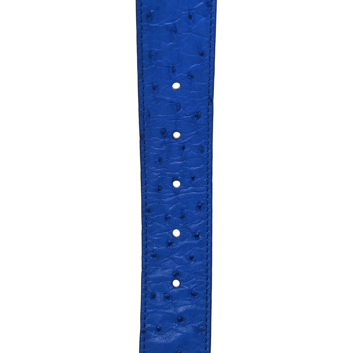 Ostrich 40MM Belt 95 38 Blue