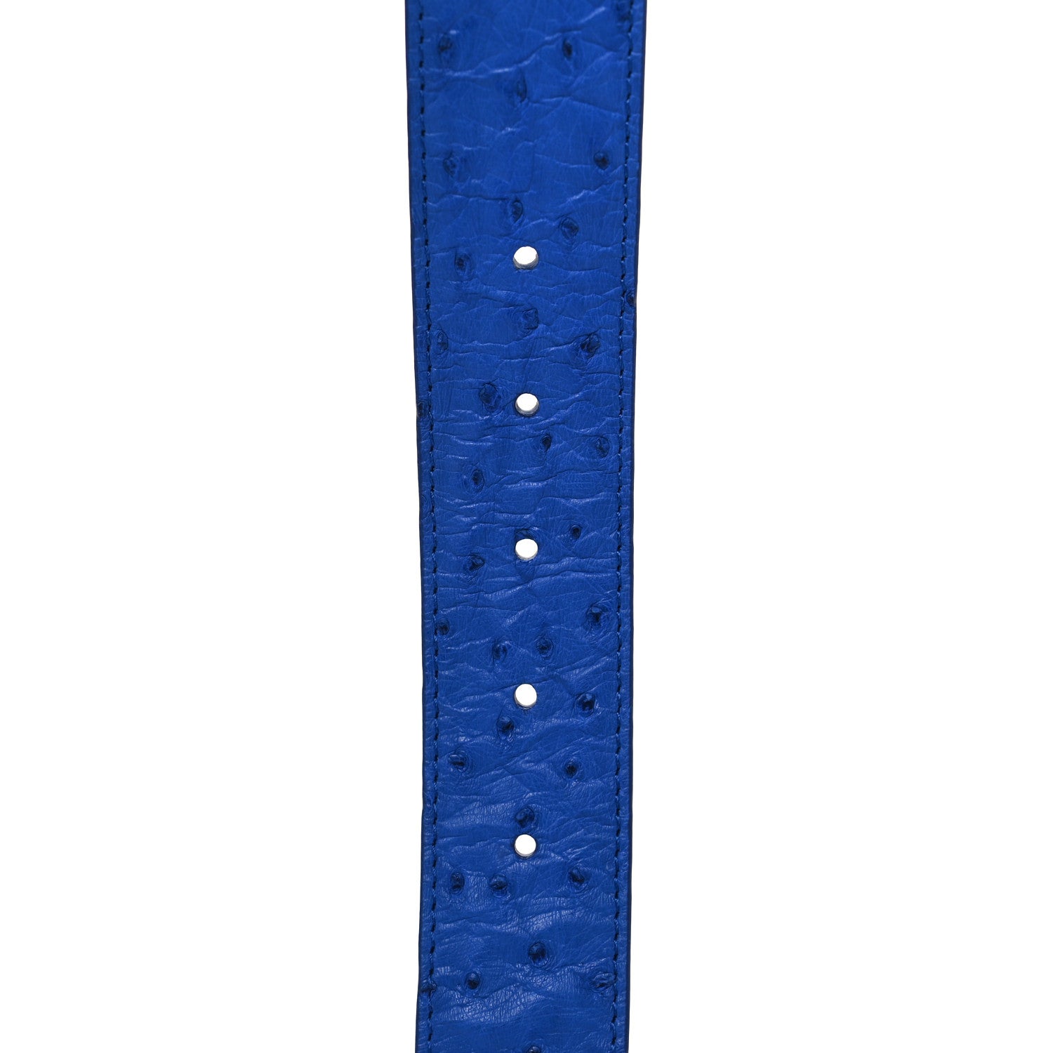 Louis Vuitton Ostrich 40MM Belt 95 38 Blue 7 of 8
